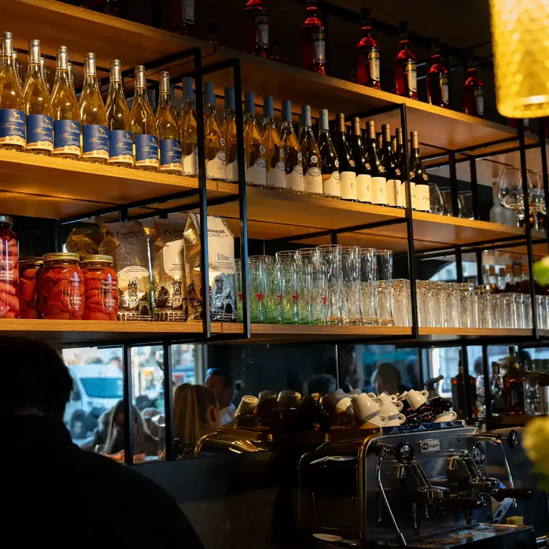 Calice Zwickau – Ambiente der Vineria am Hauptmarkt