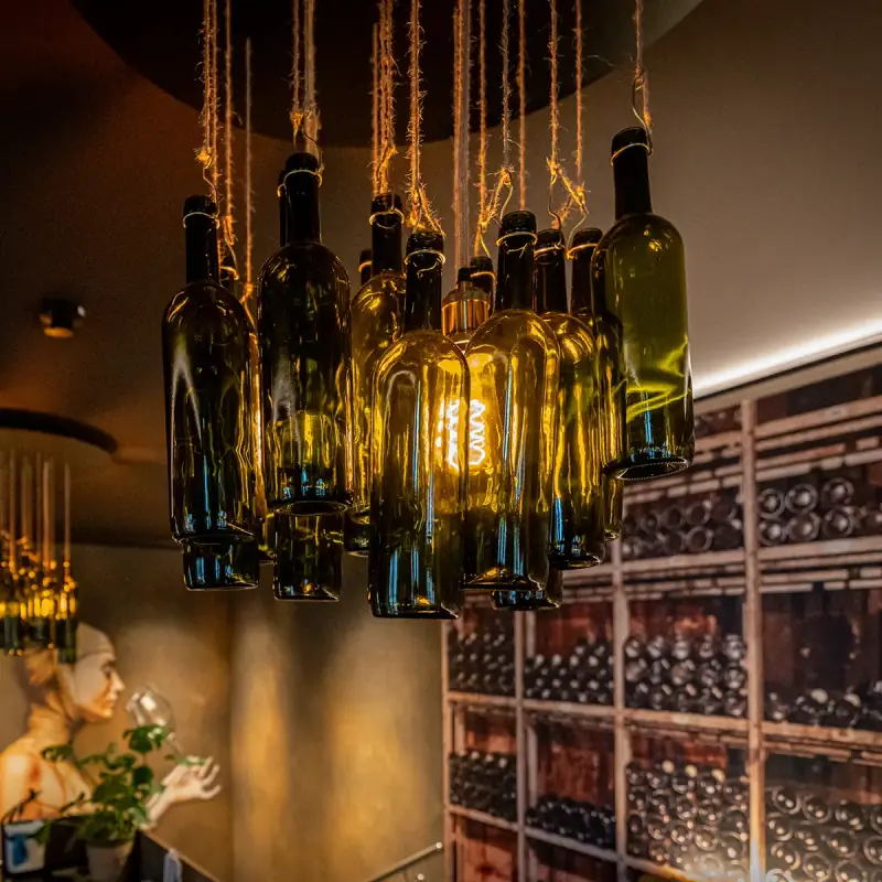 Calice Zwickau – Ambiente der Vineria am Hauptmarkt